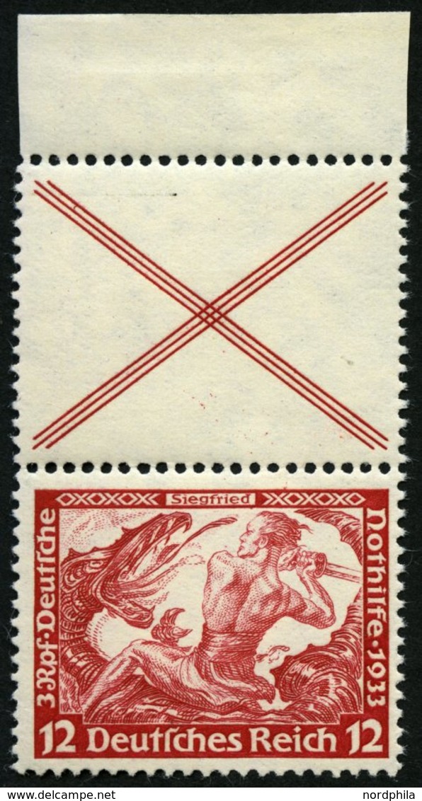 ZUSAMMENDRUCKE S 114 **, 1933, Wagner X + 12, Pracht, Mi. 150.- - Zusammendrucke