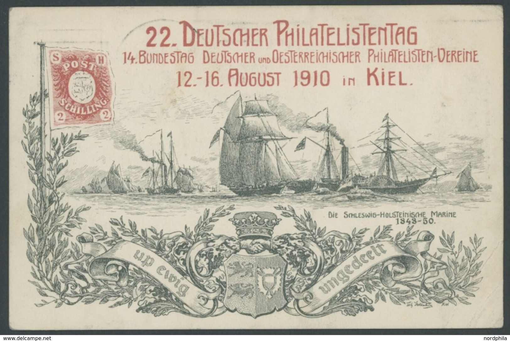 GANZSACHEN PP 23C12/01 BRIEF, Privatpost: 1910, 3 Pf. Germania 22. Deutscher Philatelistentag Und 14. Bundestag Deutsche - Otros & Sin Clasificación