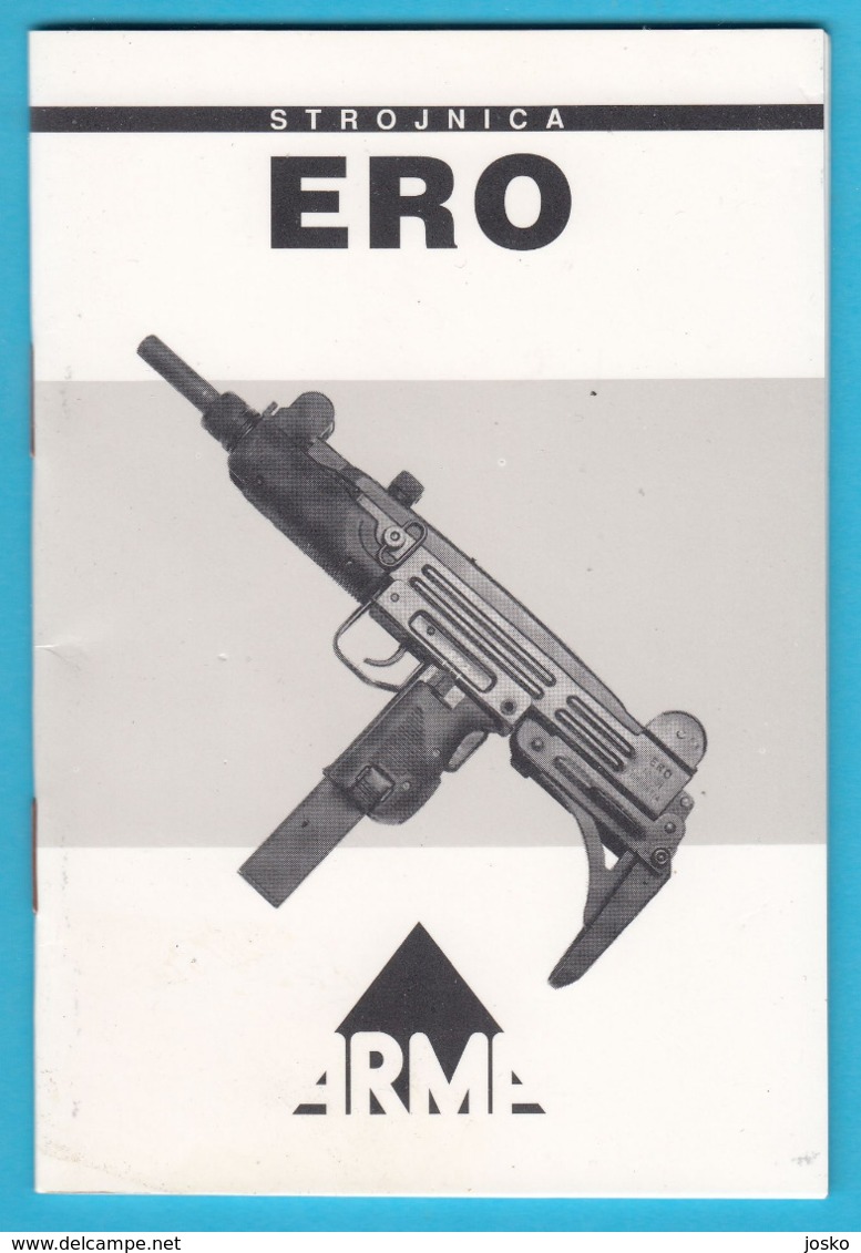 Croatian Submachine Gun Type "ERO" - Copy Of The UZI (Israel) * MINT * Mitraillette Maschinenpistole Mitragliatrice - Altri & Non Classificati