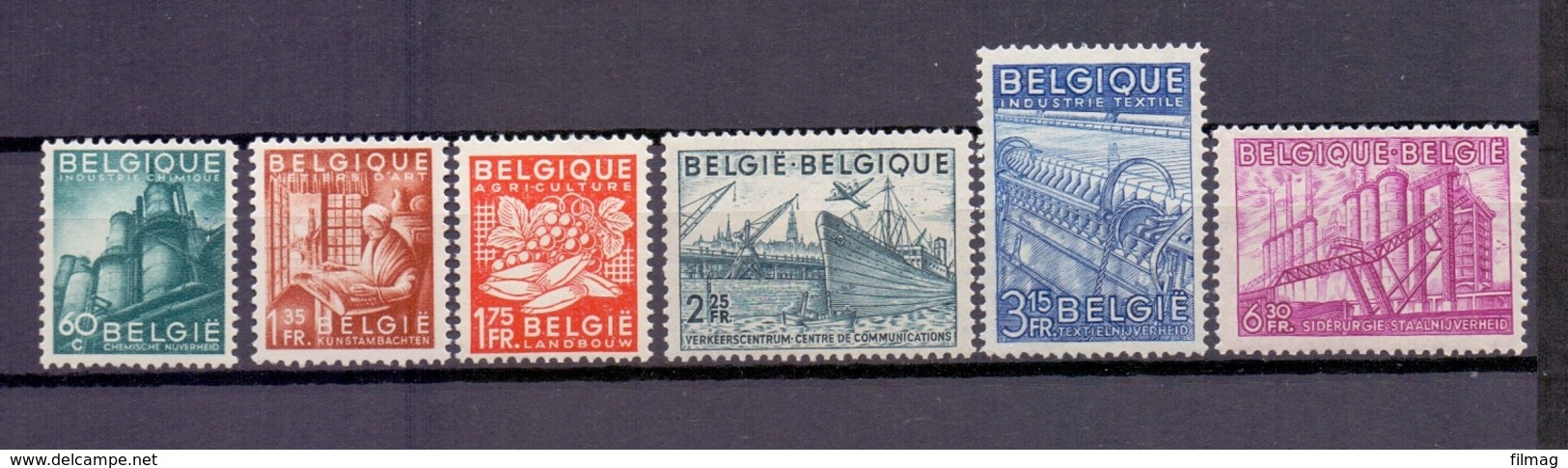 761/766 UITVOER  POSTFRIS** 1948 - Unused Stamps