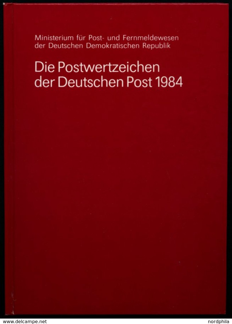 JAHRESZUSAMMENSTELLUNGEN J 1 **, 1984, Jahreszusammenstellung, Pracht, Mi. 100.- - Neufs