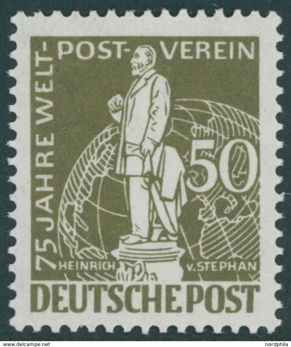 BERLIN 38 **, 1949, 50 Pf. Stephan, Pracht, Mi. 180.- - Sonstige & Ohne Zuordnung