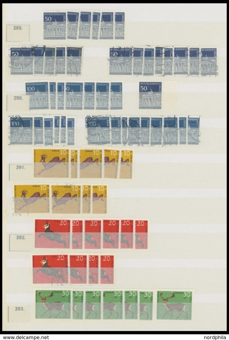 LOTS O,*,** , überwiegend Gestempeltes Lagerbuch Berlin Von 1948-66, Fast Nur Prachterhaltung - Gebraucht