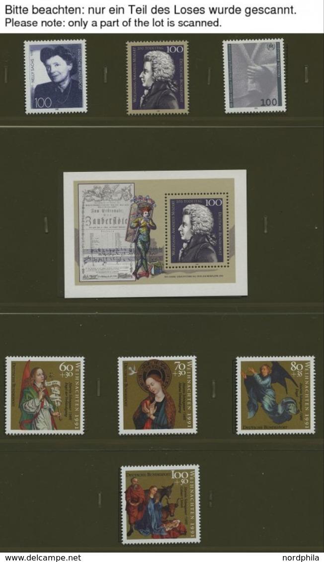 JAHRGÄNGE 1488-1581 **, 1991, Kompletter Jahrgang, Pracht - Sonstige & Ohne Zuordnung