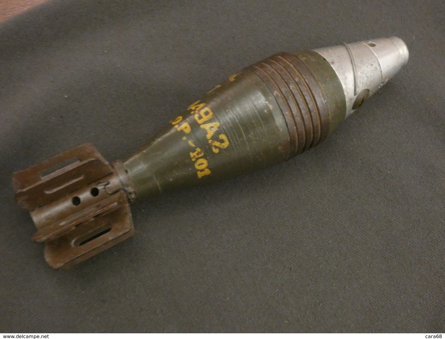Munition de mortier 60mm M49A2 US WW2