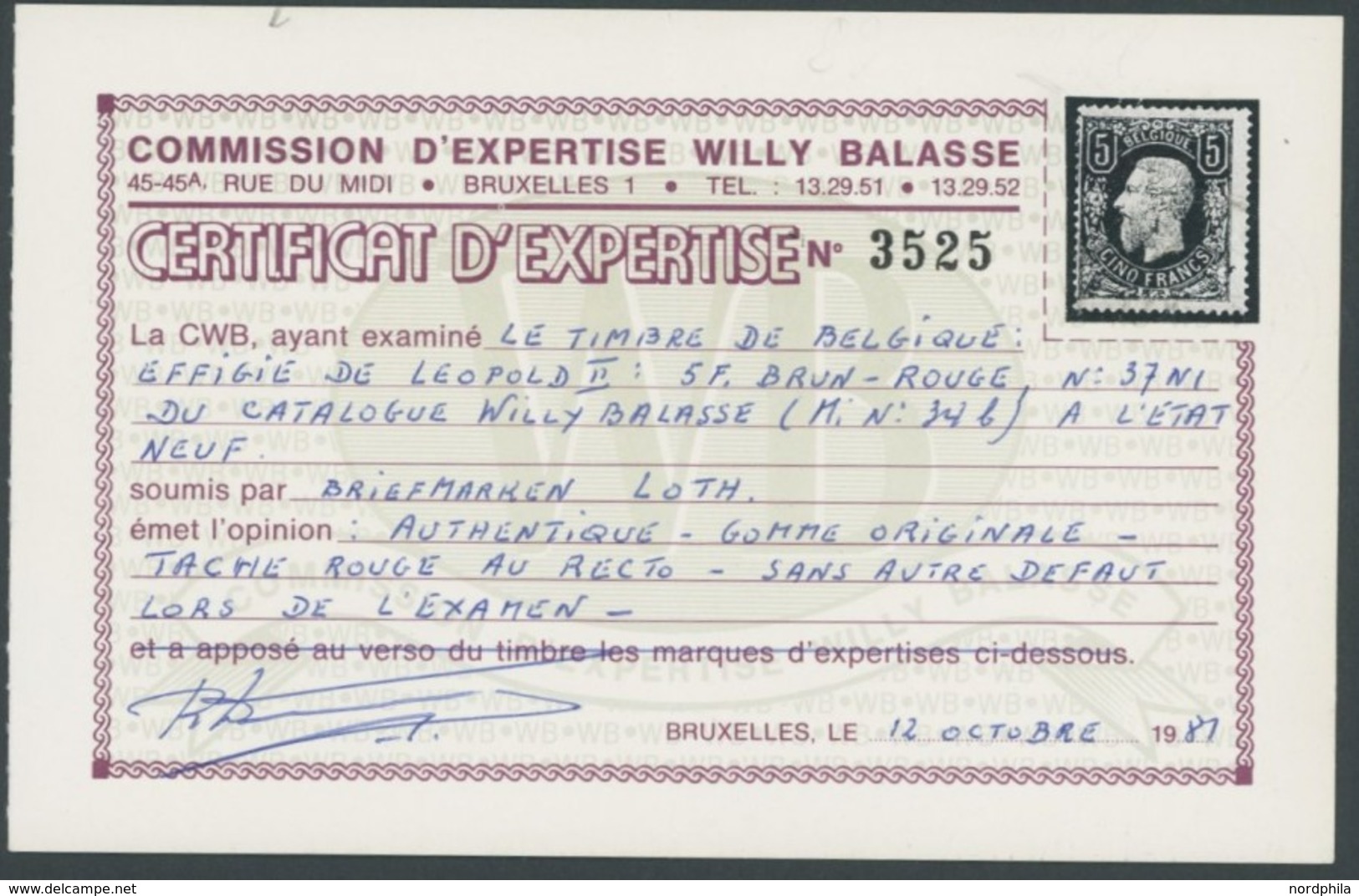 FRANKREICH 34b *, 1870, 20 C. Blau Auf Gelblichem Papier, Voller Originalgummi, Falzrest, Pracht, Signiert Gelli Und Tan - Sonstige & Ohne Zuordnung