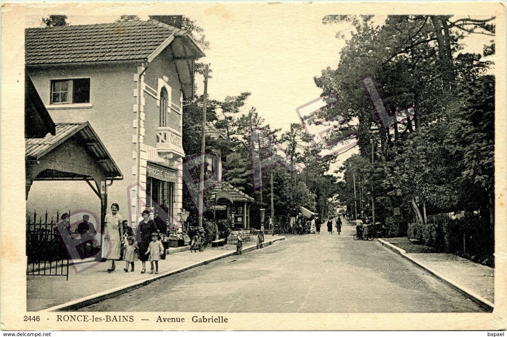 Ronce-les-Bains (17) - Avenue Gabrielle (Circulé En 1936) - Other & Unclassified