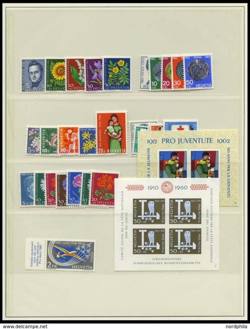 LOTS **, 1958-63, Kleines Lot Mit Block 15-17 Und Mi.Nr. 681/2, Pracht, Mi. über 250.- - Lotes/Colecciones