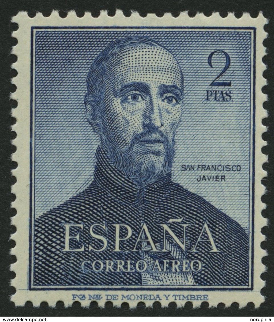 SPANIEN 1010 **, 1962, 2 Pta. 400. Todestag Des Hl. Franz Xaver, Pracht, Mi. 80.- - Used Stamps