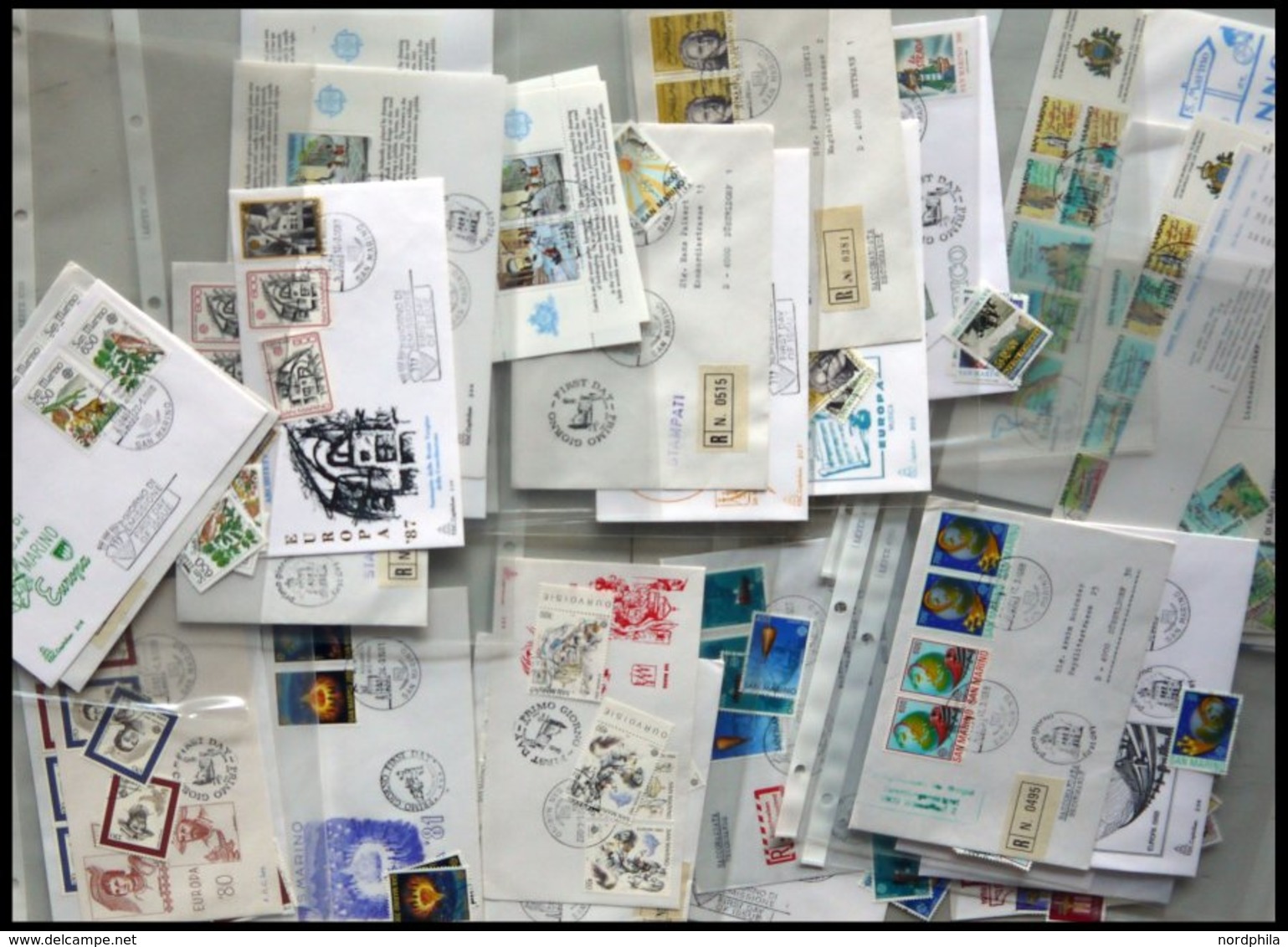 SPANIEN Brief,o , 1980-90, Partie Diverser Ausgaben, Fast Nur Auf FDC`s Und Einzelmarken, Pracht, Mi. 400.- - Used Stamps