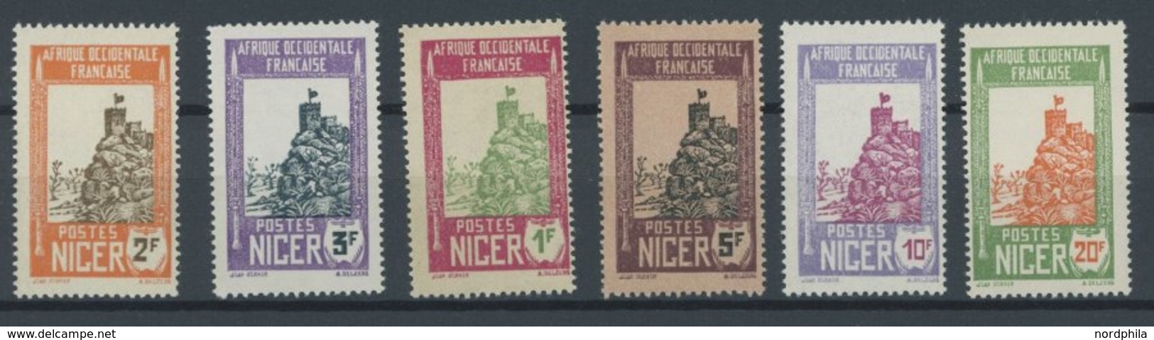 NIGER 29-53 **, 1926, Landschaften, Postfrischer Prachtsatz - Altri & Non Classificati