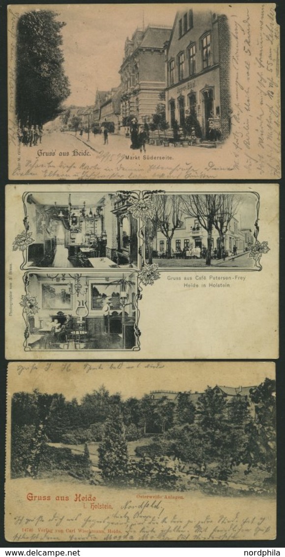 DEUTSCHLAND ETC. HEIDE In Holstein, 55 Verschiedene Ansichtskarten - Altri & Non Classificati