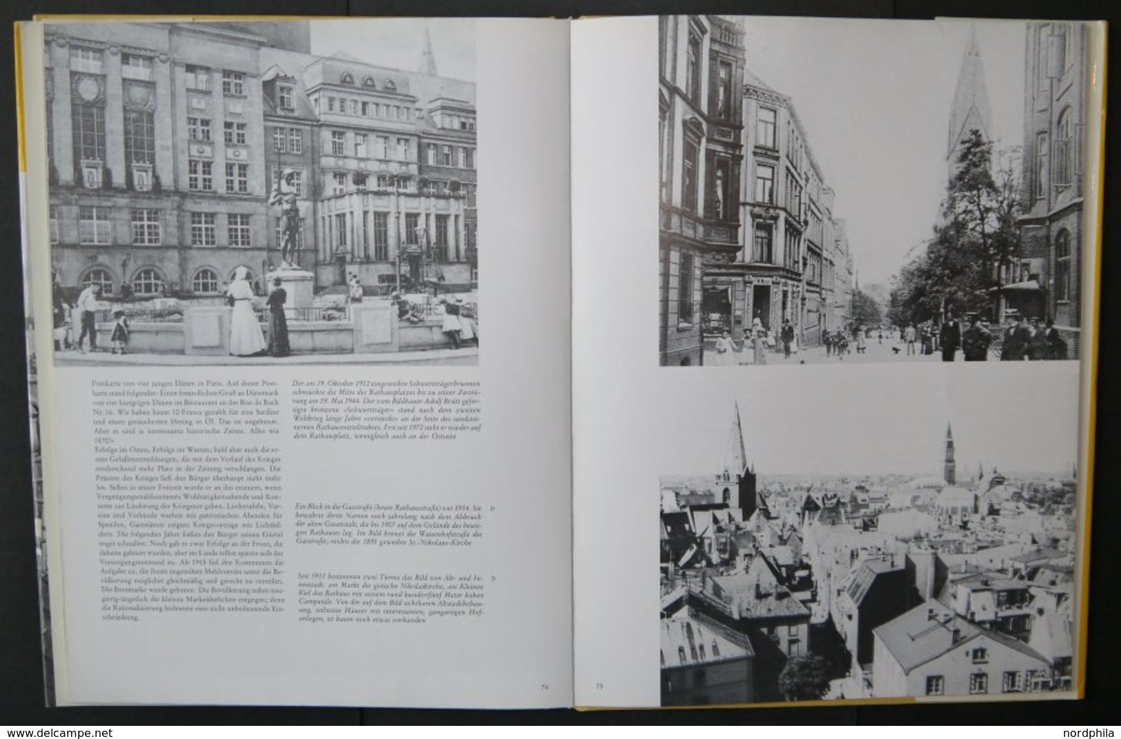 SACHBÜCHER Kiel So Wie Es War, Von Jörg Talanow: 103 Seiten, Bebildert, Droste Verlag, Düsseldorf, 2. Auflage 1978, Gebu - Sonstige & Ohne Zuordnung