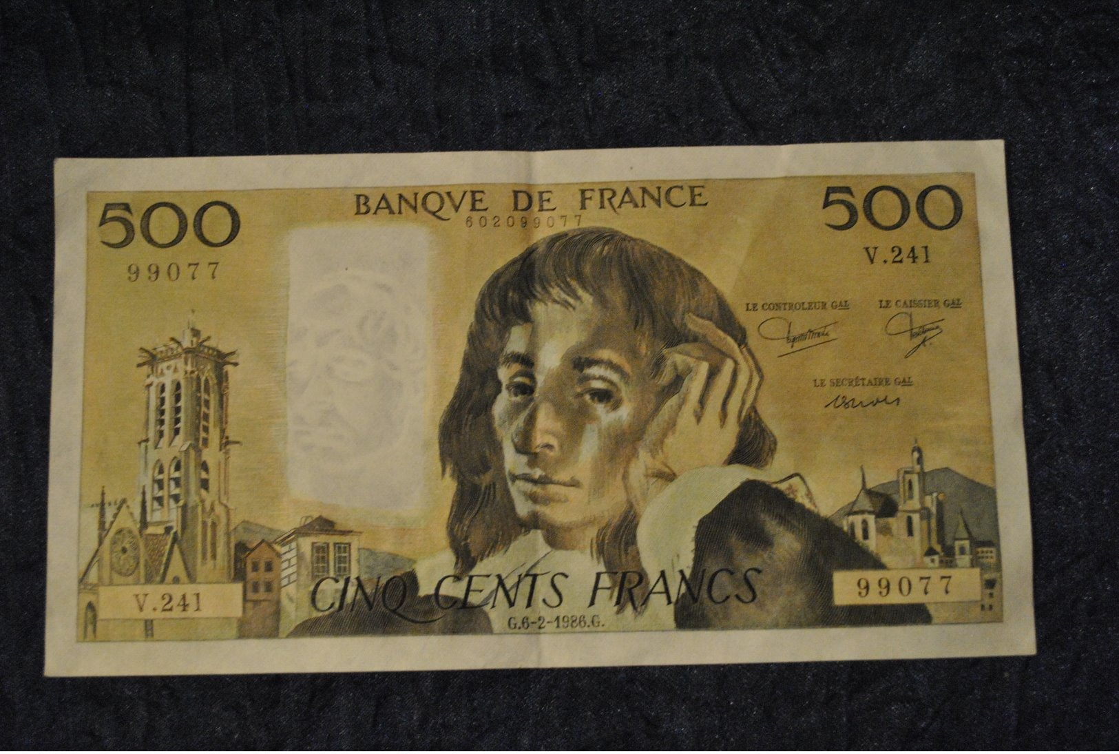 Lot De 6 Billets France 500 100 Et 50 Francs ( 1x 500 F - 2 X 100 F - 3 X 50 F ) - Zonder Classificatie