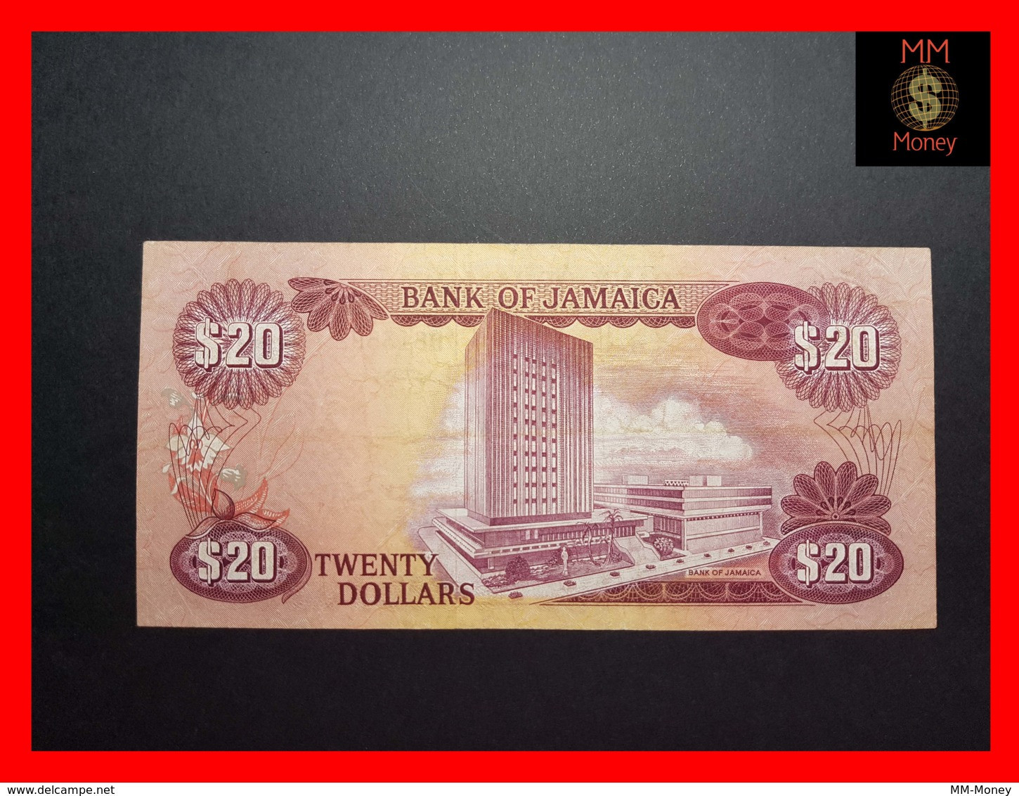 JAMAICA 20 Dollars 1977  P. 63   VF - Giamaica