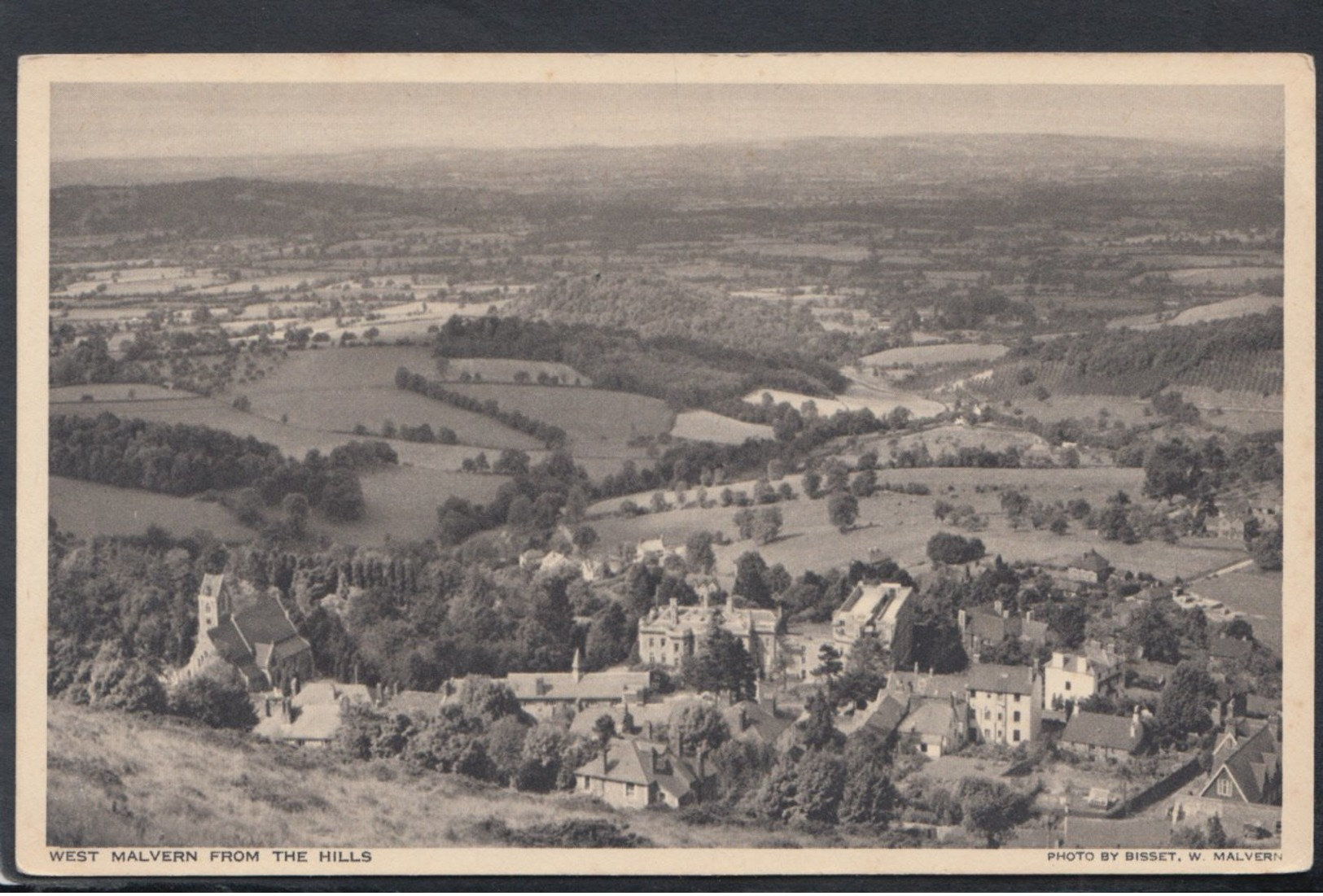 Worcestershire Postcard - West Malvern From The Hills  DC2387 - Autres & Non Classés