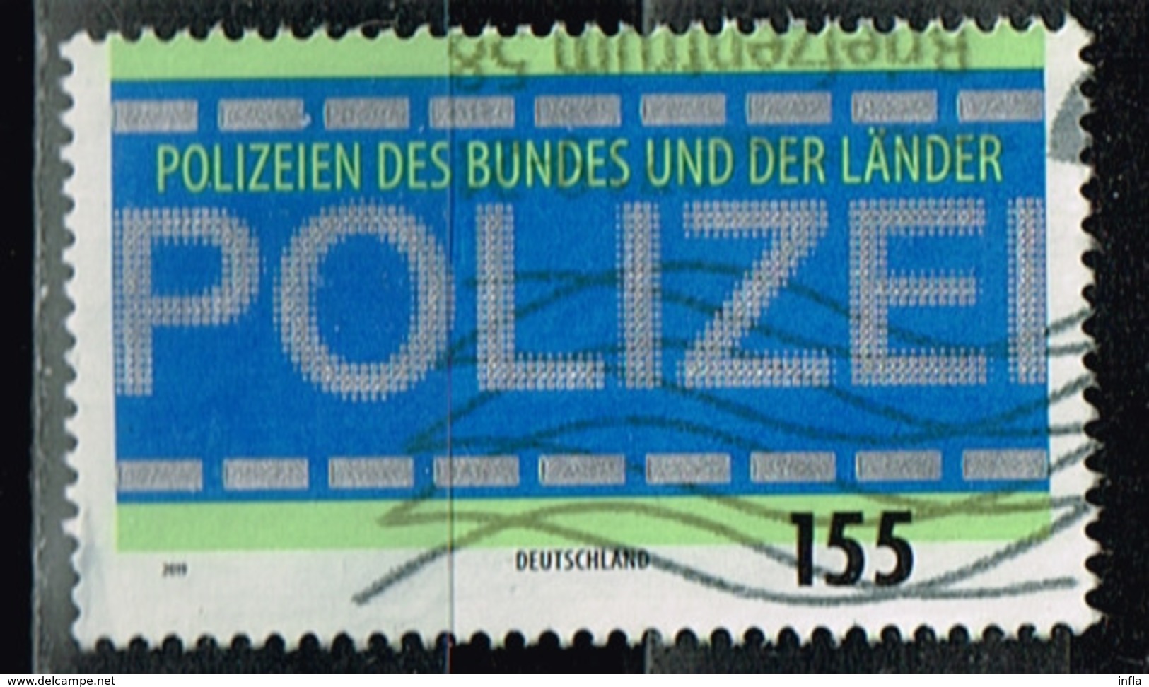 Bund 2019,Michel# 3480 O Polizei Des Bundes Und Der Länder - Gebraucht