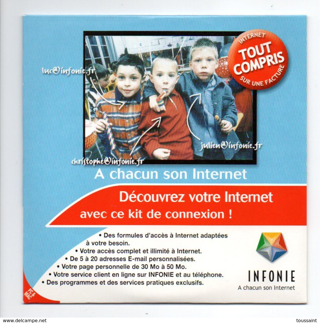 Infonie: Decouvrez Votre Internet Avec Ce Kit De Connexion 19-2306) - Kit De Conección A Internet