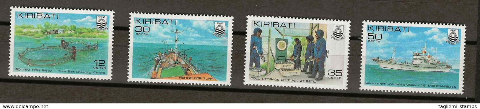 Kiribati, 1981, SG 158 - 161, Full Set Of 4, MNH - Kiribati (1979-...)