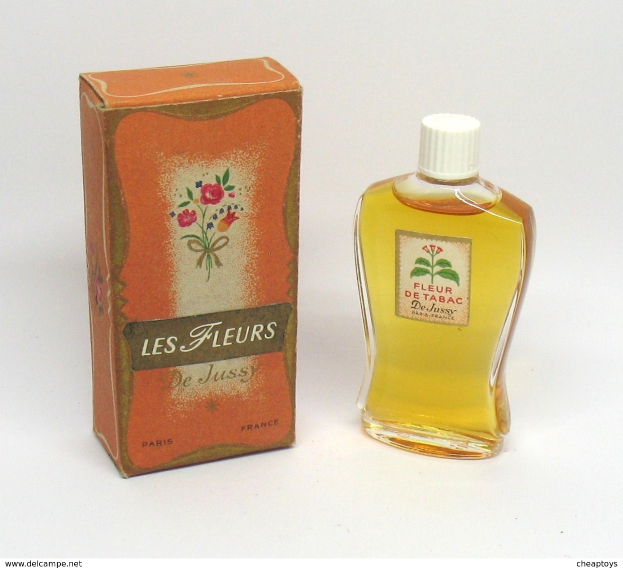 Flacon De Parfum - DE JUSSY Les Fleurs "Fleur De Tabac" - Non Classés