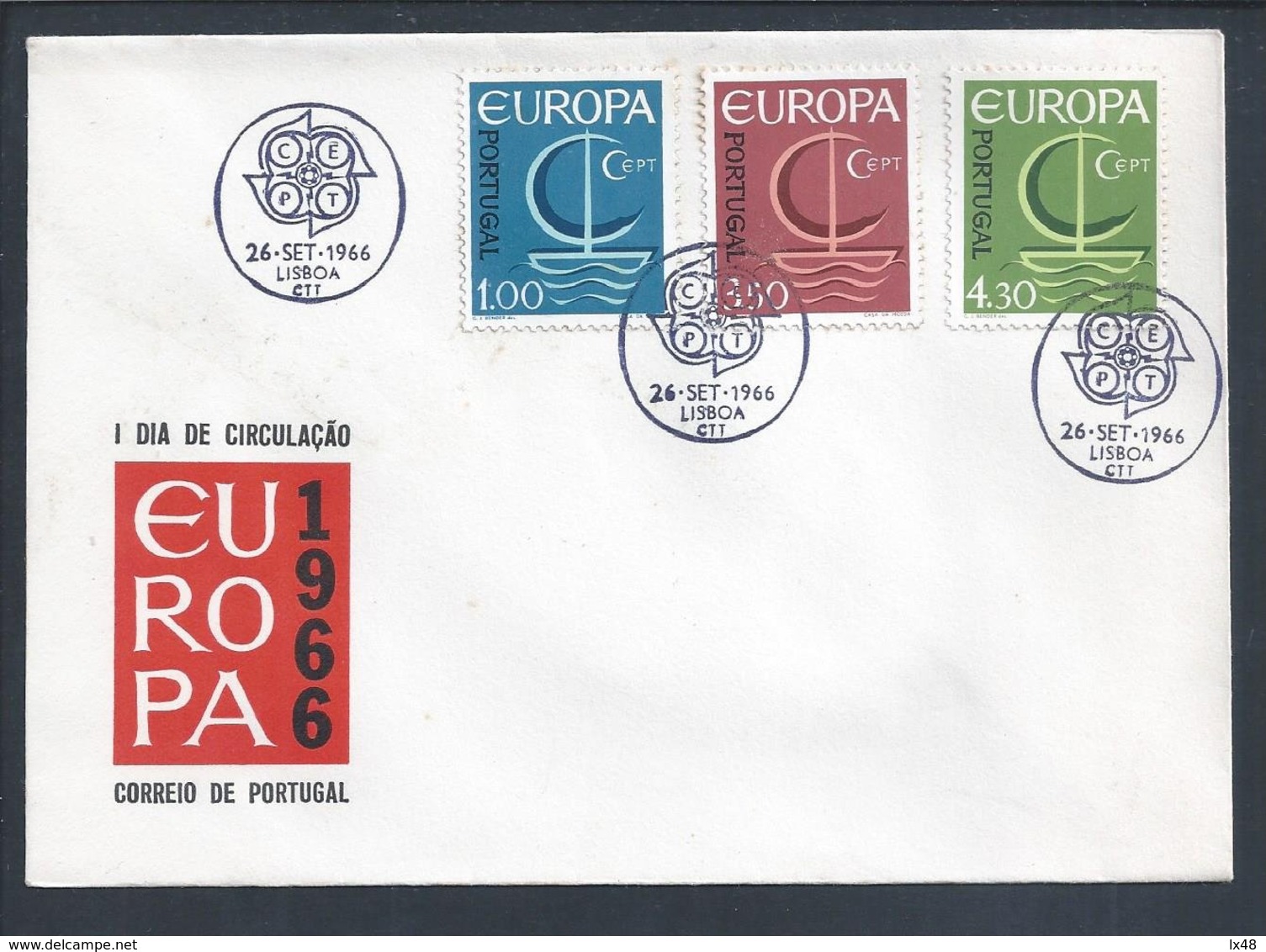 Europa-Cept 1966. Europa-Cept 1966. Portugal. - 1966