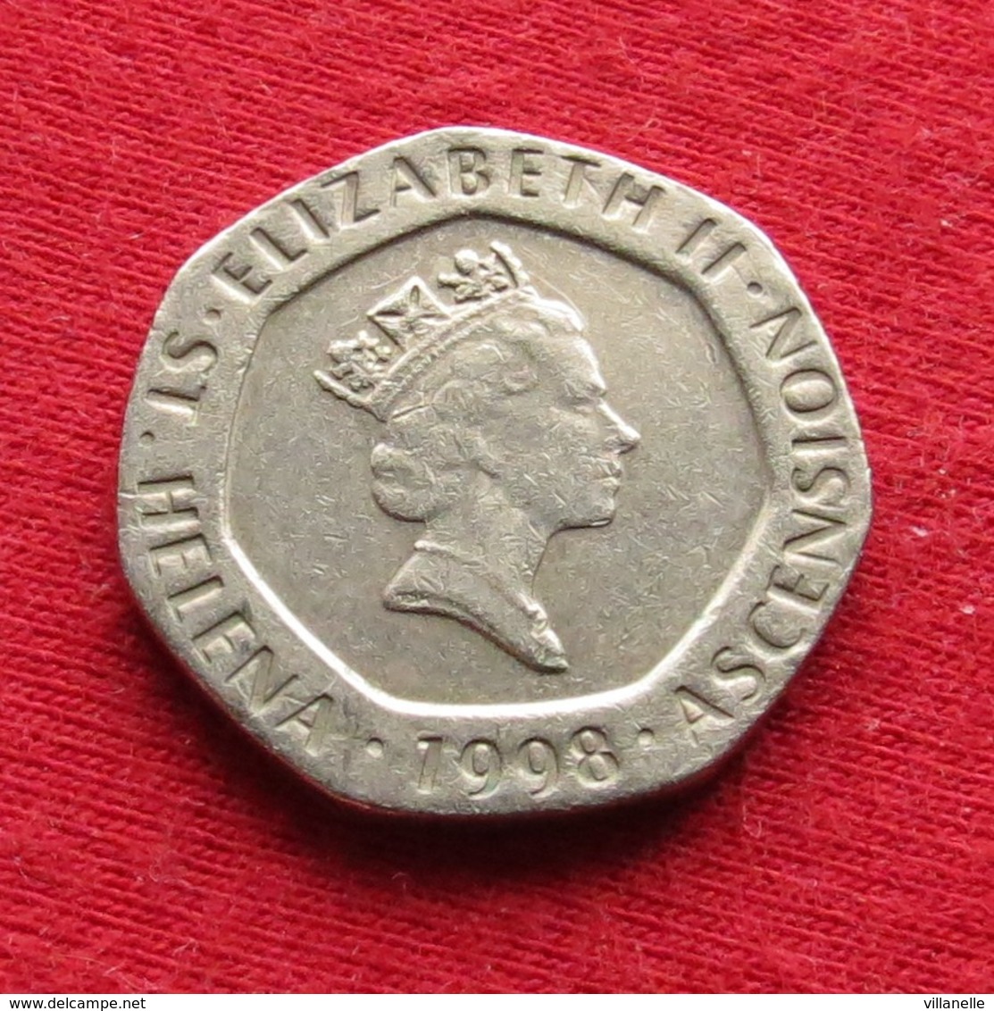 Saint Helena & Ascension 20 Pence 1998 KM# 21 - Sainte-Hélène