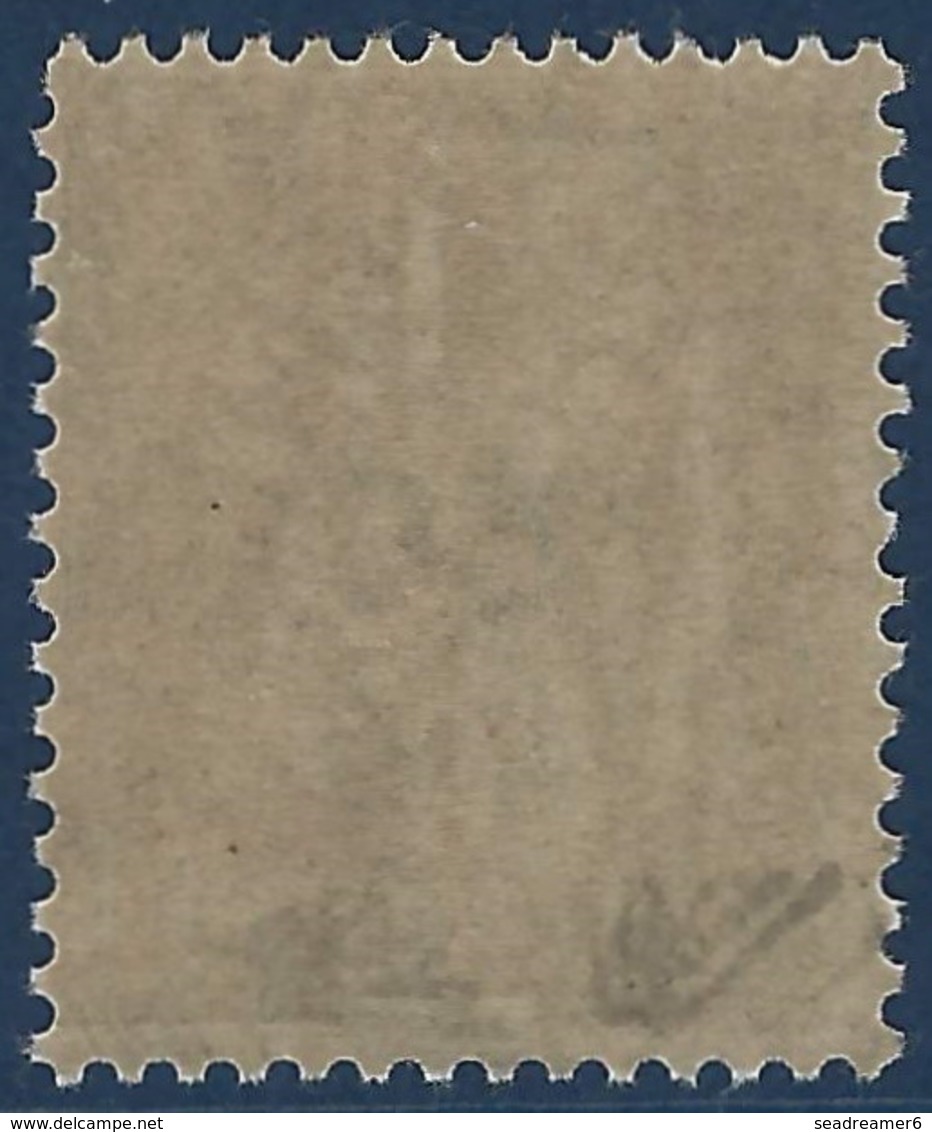 France Type Paix N°298** 50c/1fr25c Olive Surcharge Très Décalée !! TTB Signé Calves - 1932-39 Paz