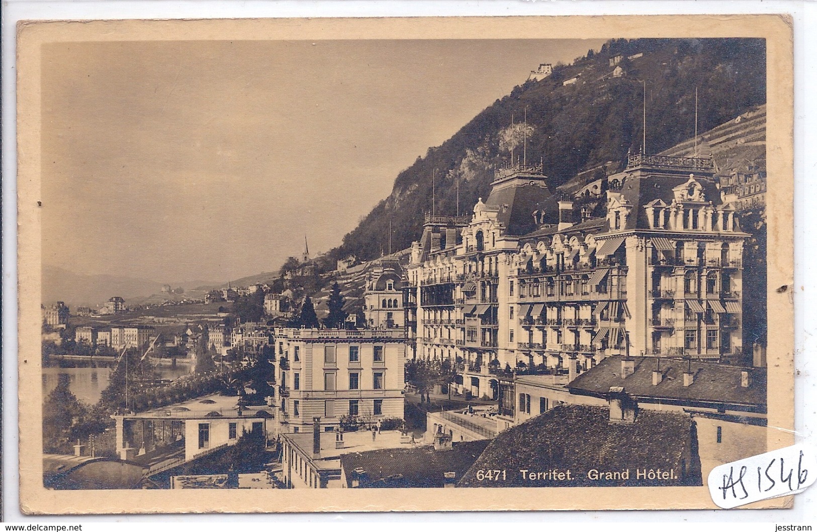 VD- TERRITET- LE GRAND HOTEL - Other & Unclassified