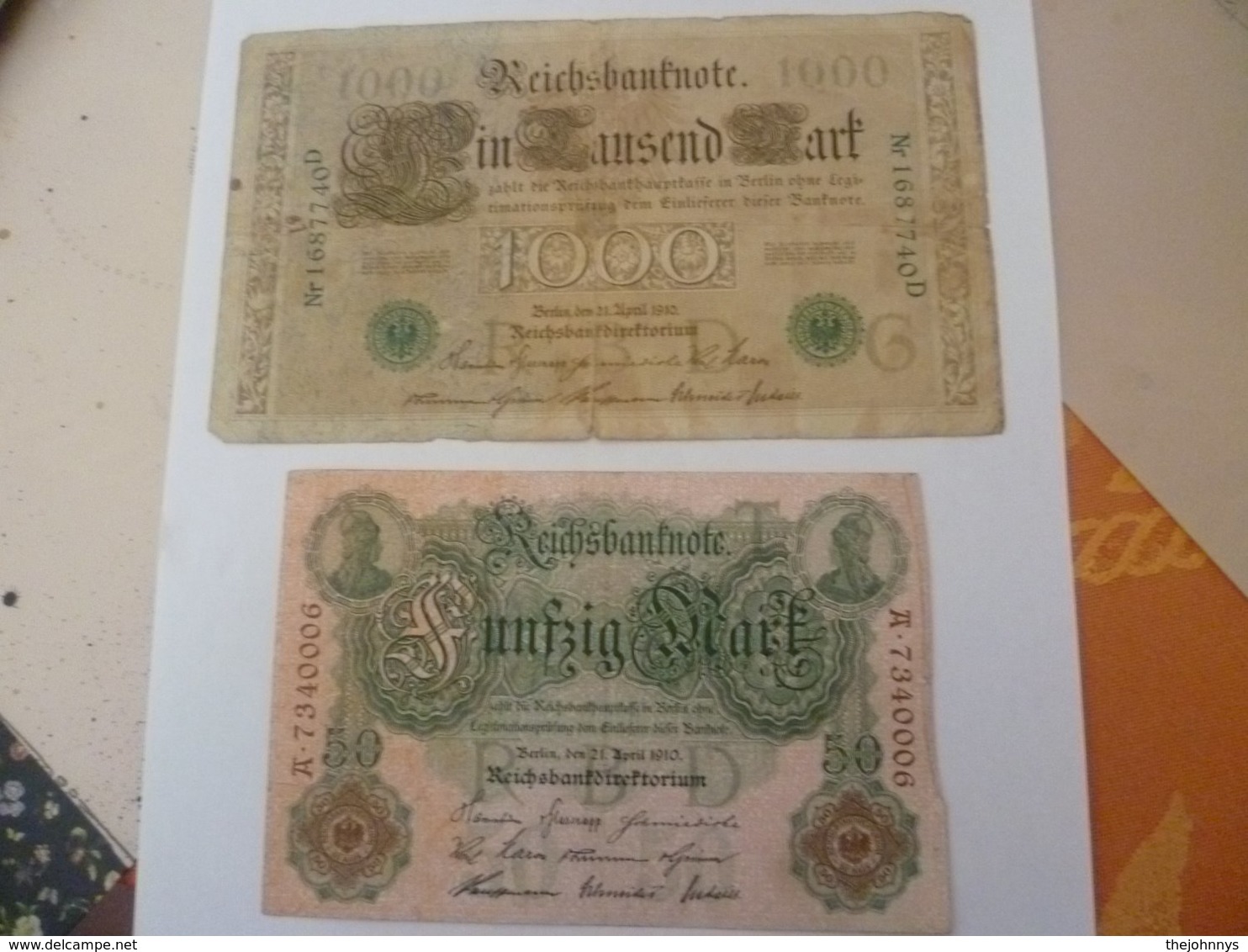 Vietnam : Lot De 2 Billets Anciens - Vietnam