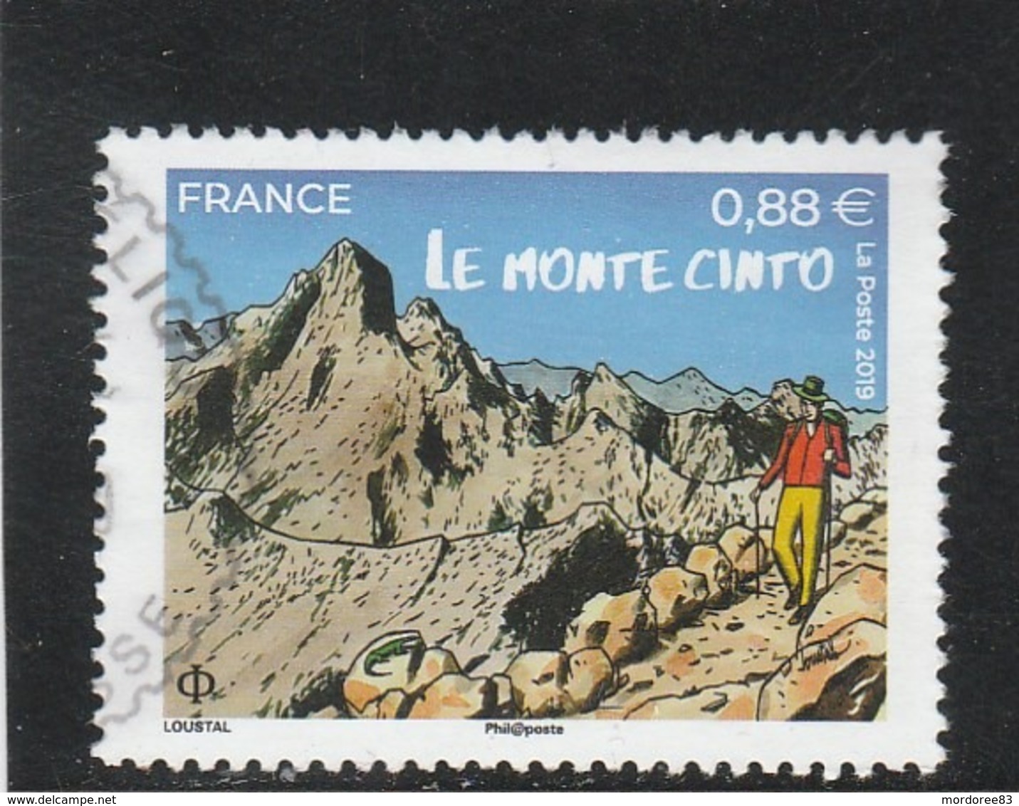 FRANCE 2019 LE MONTE CINTO OBLITERE (note) - Oblitérés