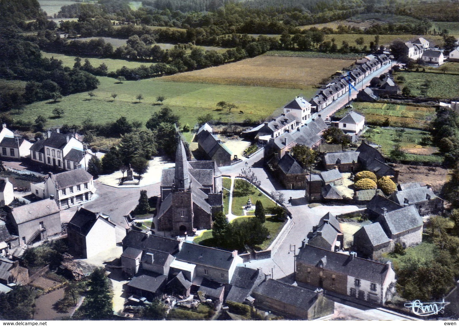 Malguenac. Vue Générale Aérienne. - Autres & Non Classés