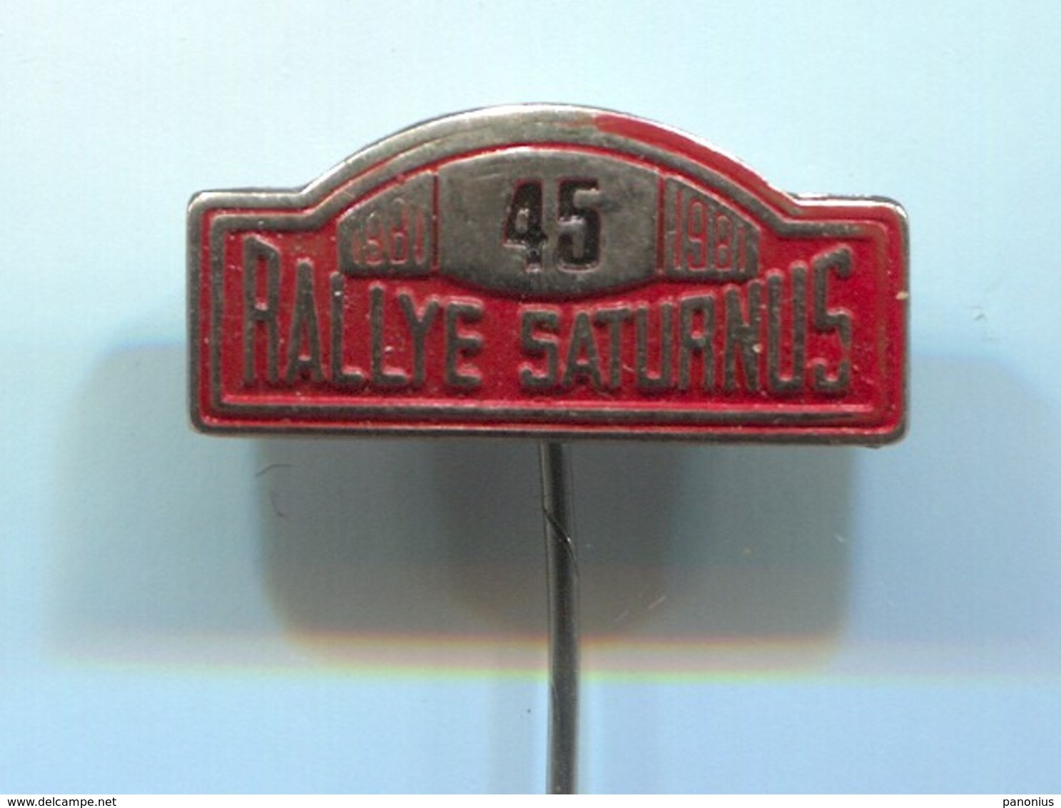 Saturnus Rallye Race, Car, Auto, Automotive, Vintage Pin, Badge, Abzeichen - Rally