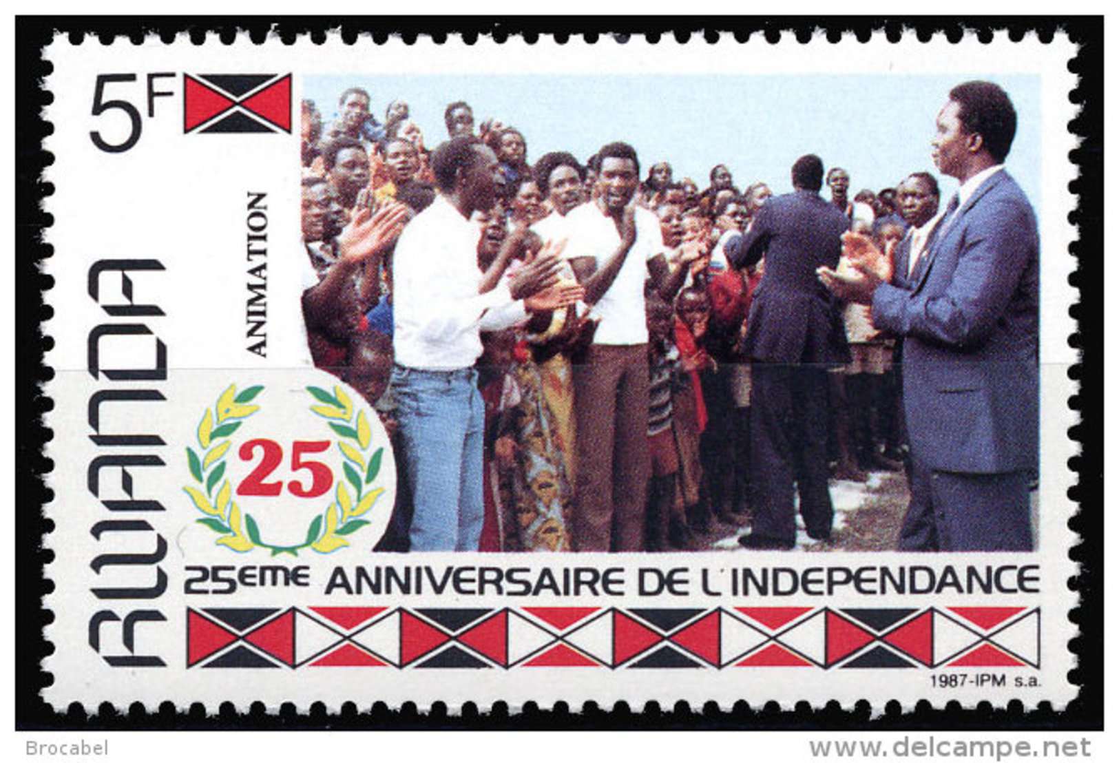 Rwanda 1300A**  Independance   MNH - Unused Stamps