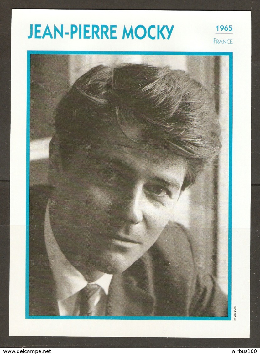 PORTRAIT DE STAR 1965 FRANCE - ACTEUR JEAN PIERRE MOCKY - ACTOR CINEMA FILM PHOTO - Fotos