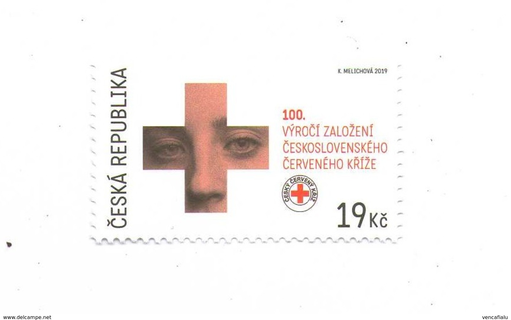 Czech Republic  2019 - Czech Red Cross, 1 Stamp, MNH - Rotes Kreuz