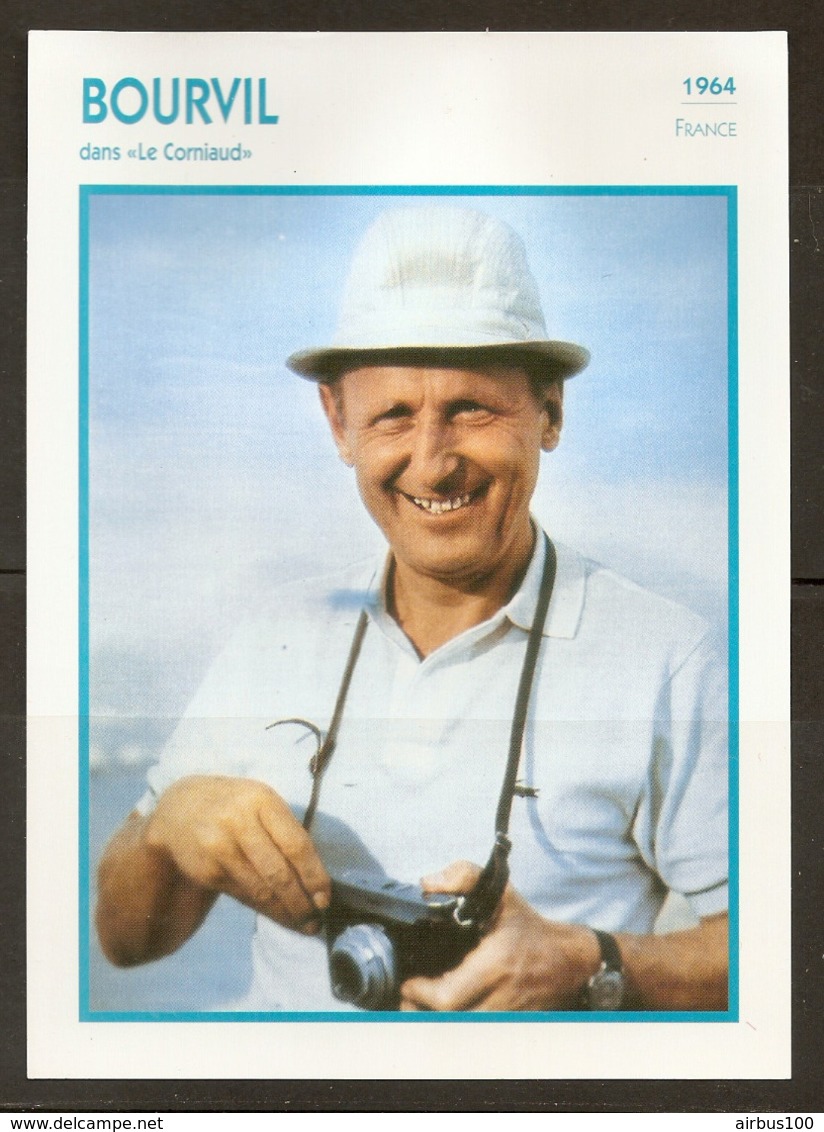 PORTRAIT DE STAR 1964 FRANCE - ACTEUR BOURVIL Dans LE CORNIAUD - ACTOR CINEMA FILM PHOTO - Fotos