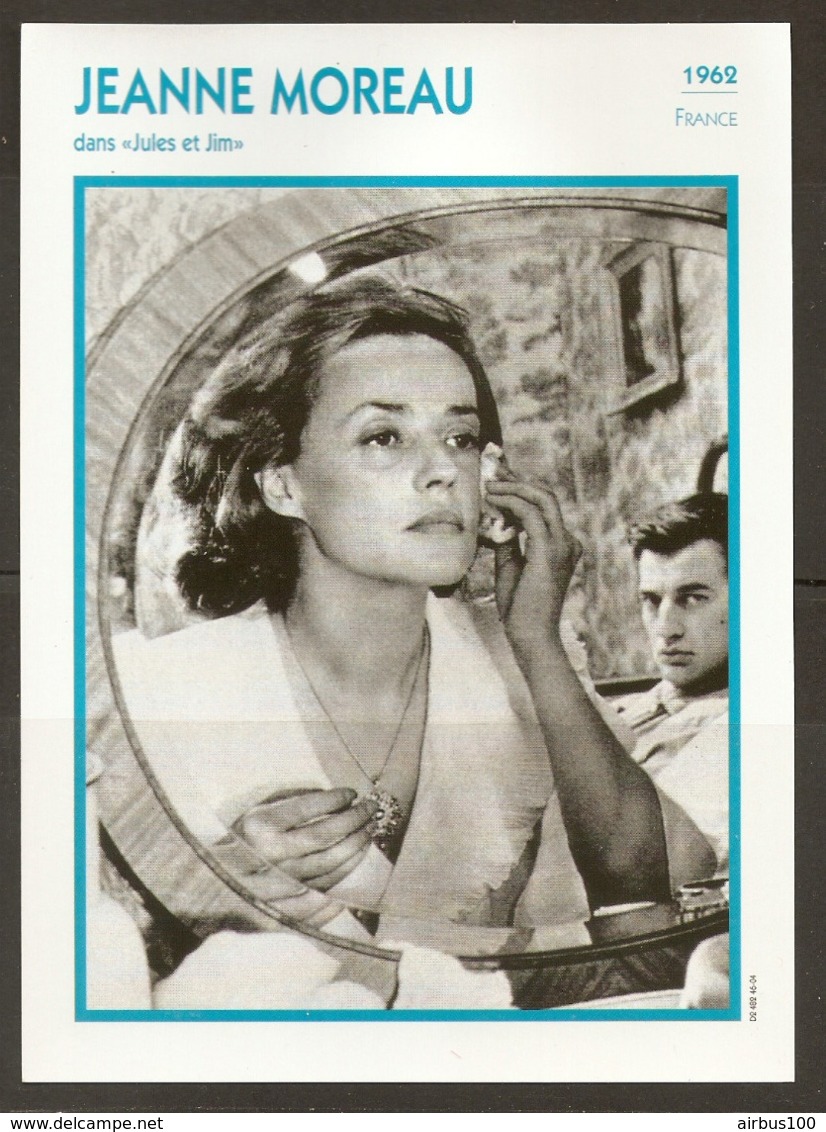 PORTRAIT DE STAR 1962 FRANCE - ACTRICE JEANNE MOREAU Dans JULES Et JIM - ACTRESS CINEMA FILM PHOTO - Fotos