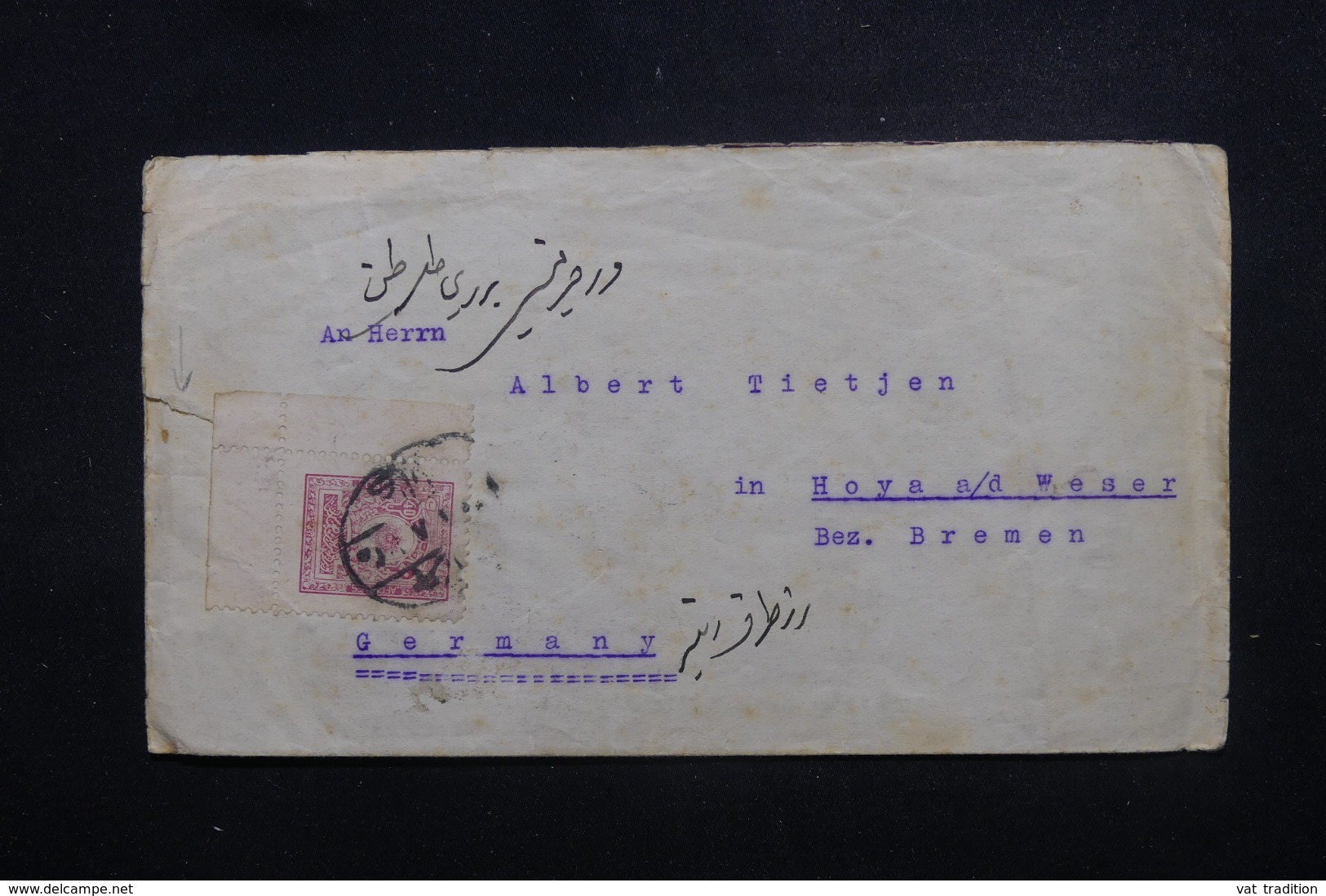 PAKISTAN - Affranchissement Plaisant Sur Enveloppe Pour L 'Allemagne En 1929, Oblitération De Chaman Au Verso - L 46515 - Pakistan
