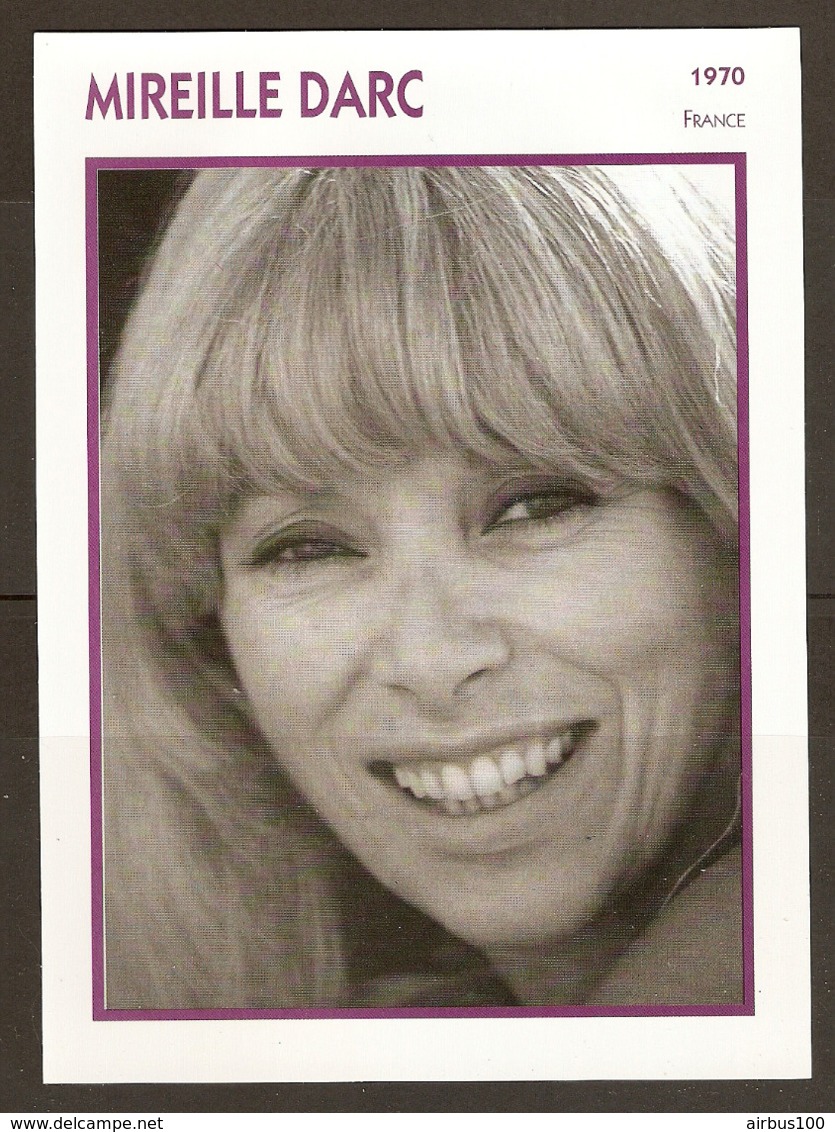 PORTRAIT DE STAR 1970 FRANCE - ACTRICE MIREILLE DARC - ACTRESS CINEMA FILM PHOTO - Fotos