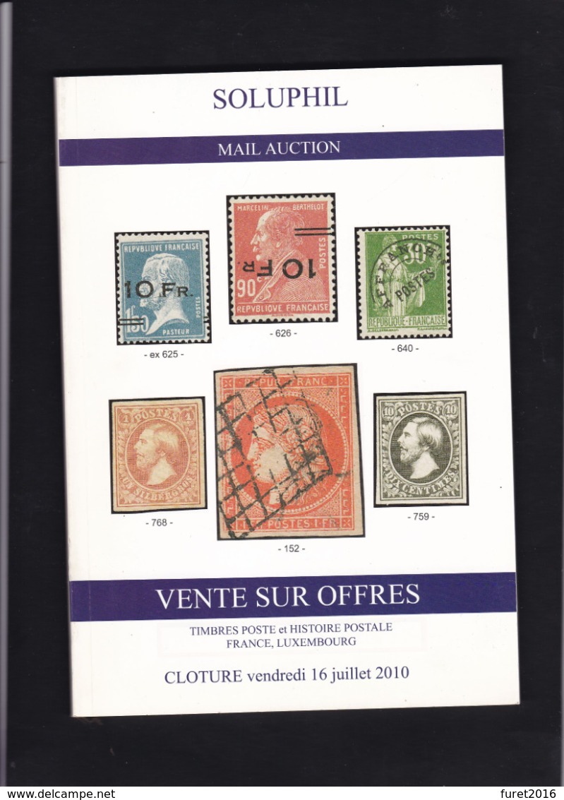 CATALOGUE DE VENTE SOLUPHIL 114 Eme - Catalogues De Maisons De Vente