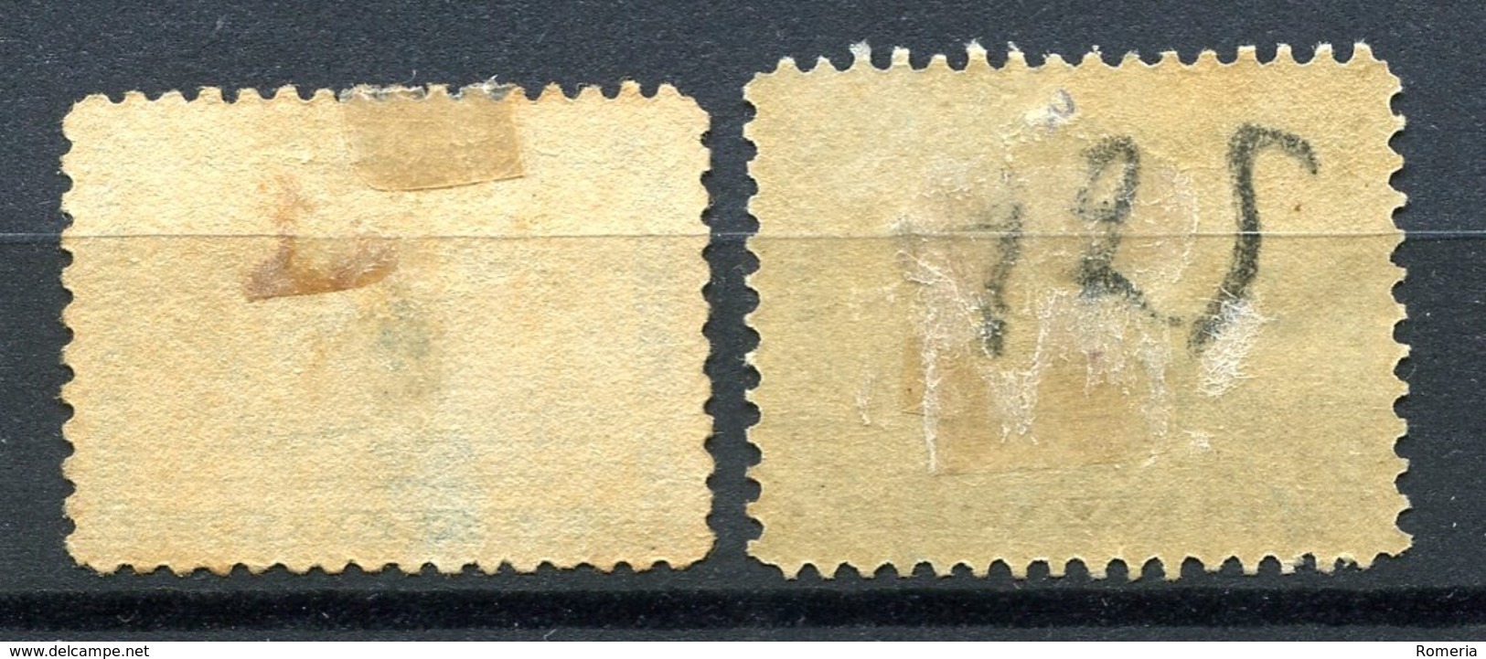 Argentine - 1892 - Yt 92 Et 93 - 400ème Anniversaire Découverte De L'Amérique - 92 * Sans Gomme 93 * Charnière - Unused Stamps