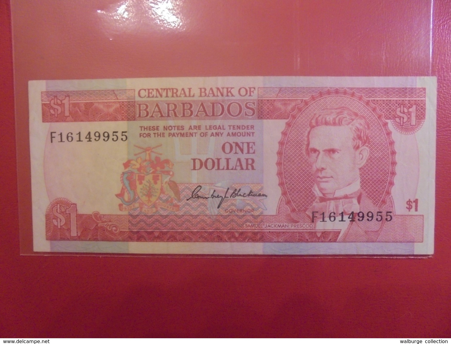 BARBADOS 1$ 1973 CIRCULER BELLE QUALITE (B.9) - Barbados