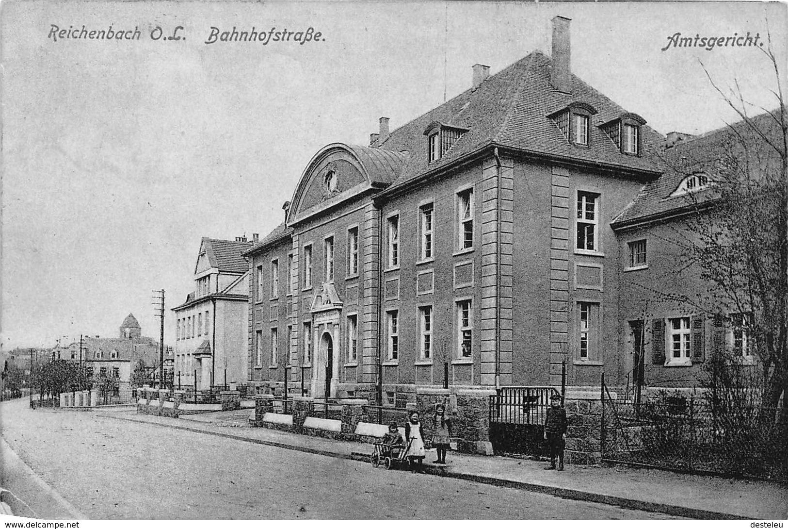 Reichenbach  Bahnhofstrasse - Amtsgericht - Reichenbach I. Vogtl.