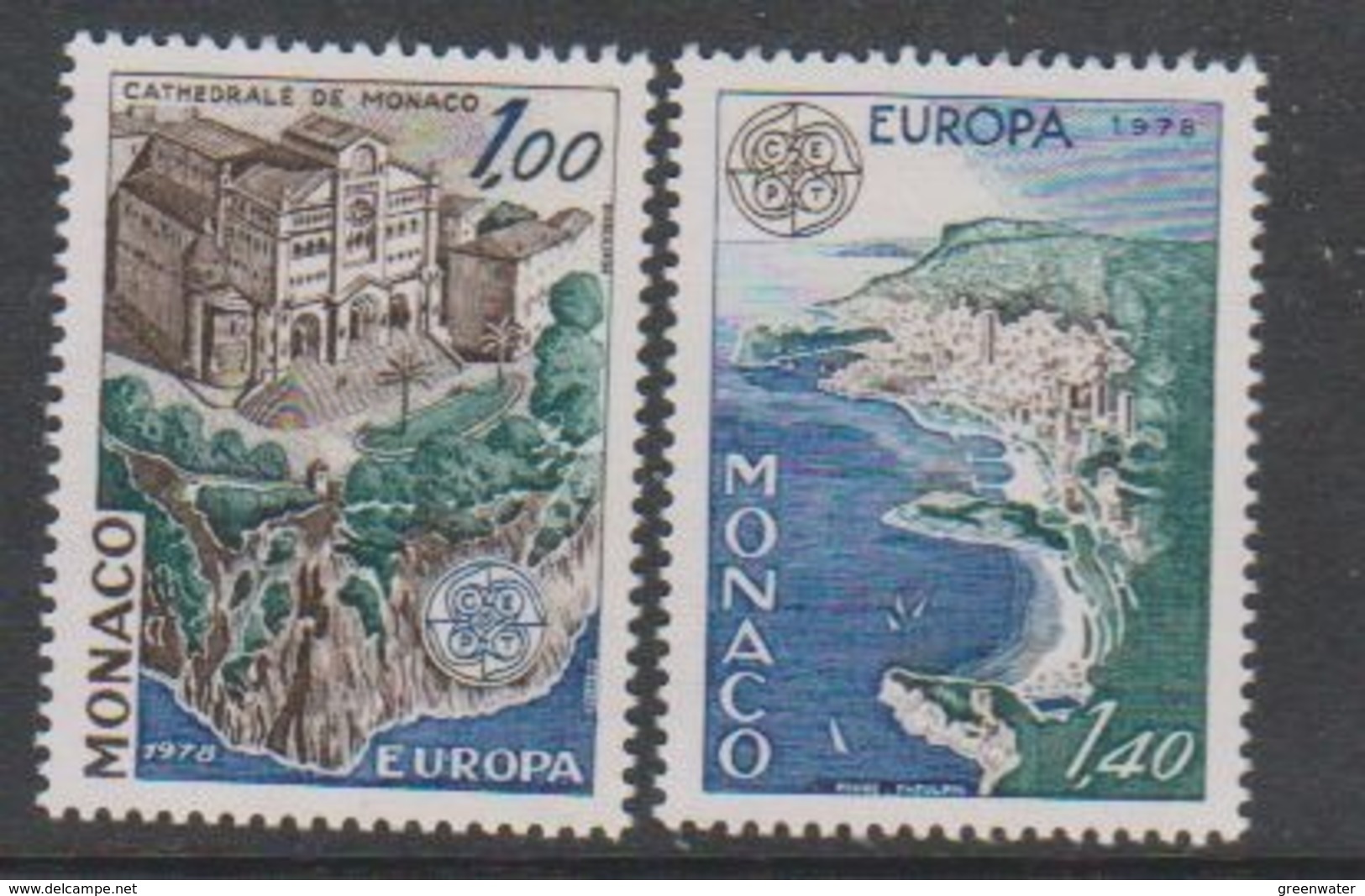 Europa Cept 1978 Monaco 2v ** Mnh (45189E) Promo - 1978