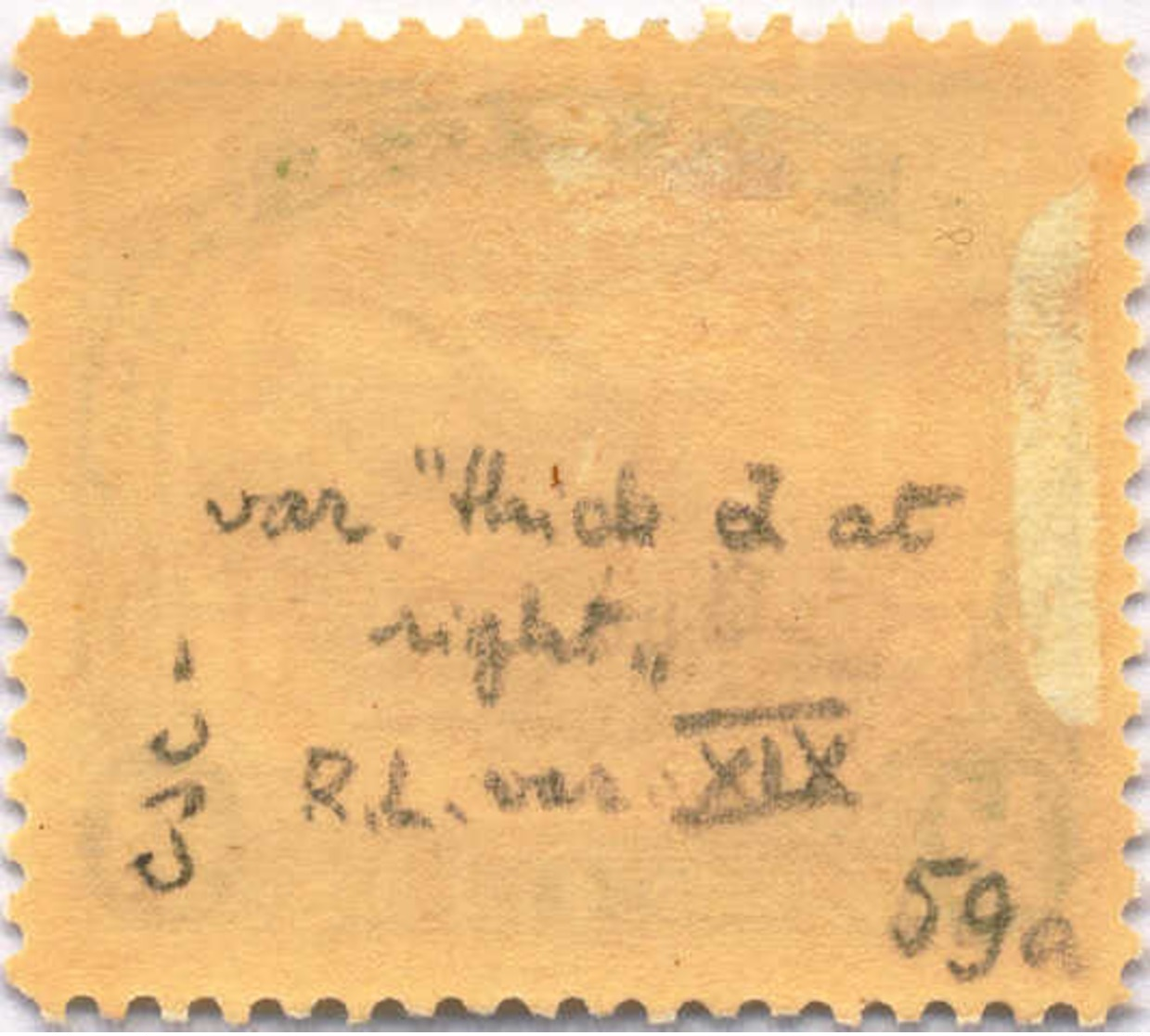 * 1907-10, 1/2 D., Black And Yellow Green, Thick "d" At Right, Small Letters Of "PAPUA", MH, VF - XF! Estimate 250€. - Papua-Neuguinea