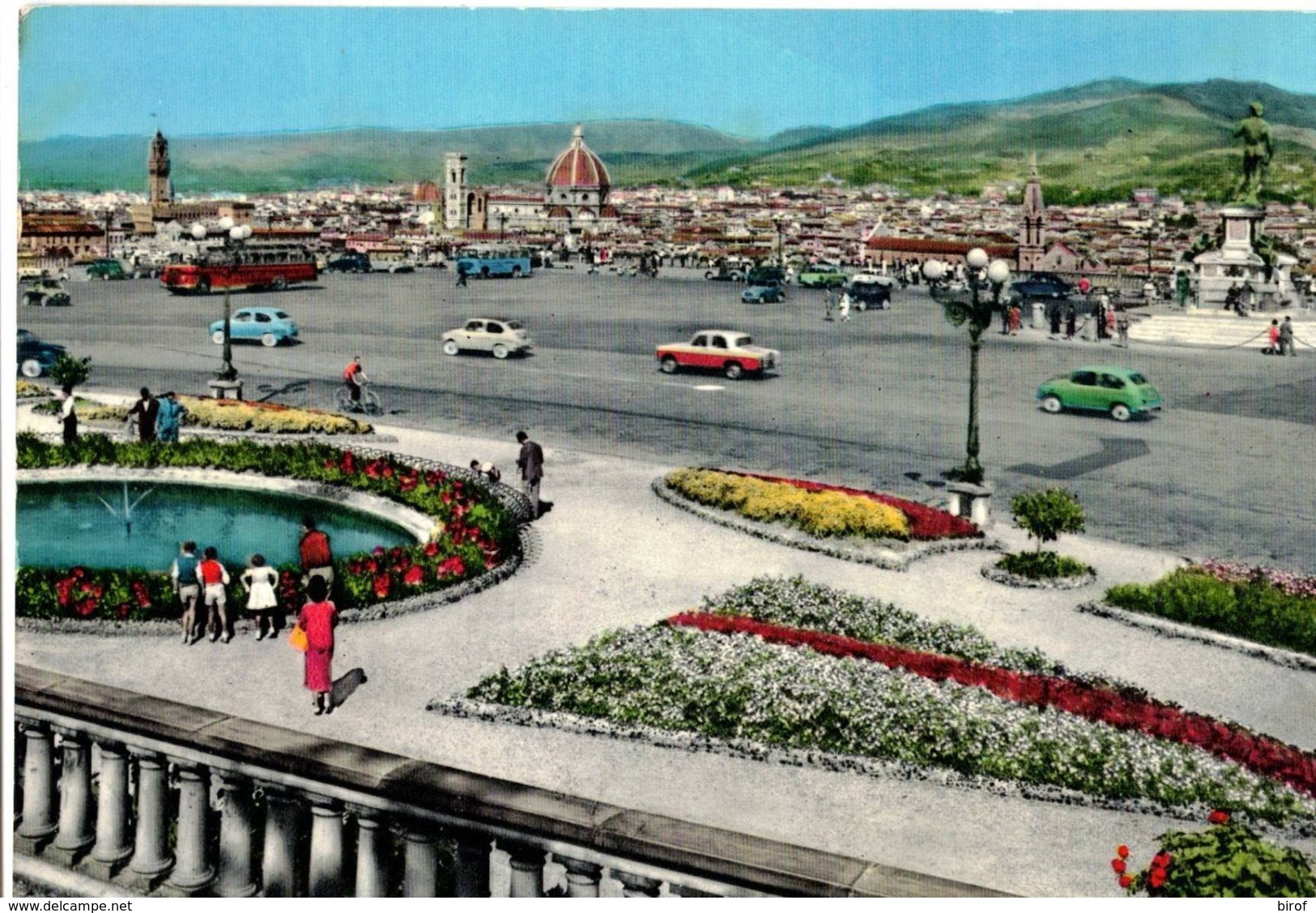 FIRENZE - PIAZZALE MICHELANGELO E PANORAMA  (FI) - Firenze (Florence)