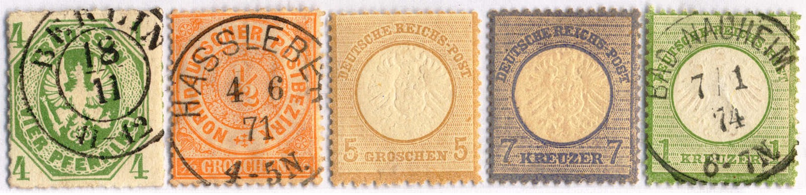 1849-1930, Umfangreicher Deutschlandteil Eines Schwanebek Albums (ca. 100 Seiten) Teils Gut Gefüllt, Incl. Nebengebiete  - Verzamelingen (zonder Album)