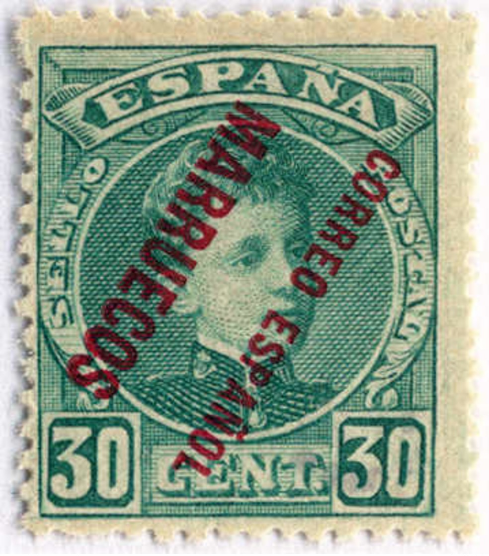 1903/09, 30 C., Light Green, Inverted Overprint, MNH, VF!. Estimate 300€. - Otros & Sin Clasificación