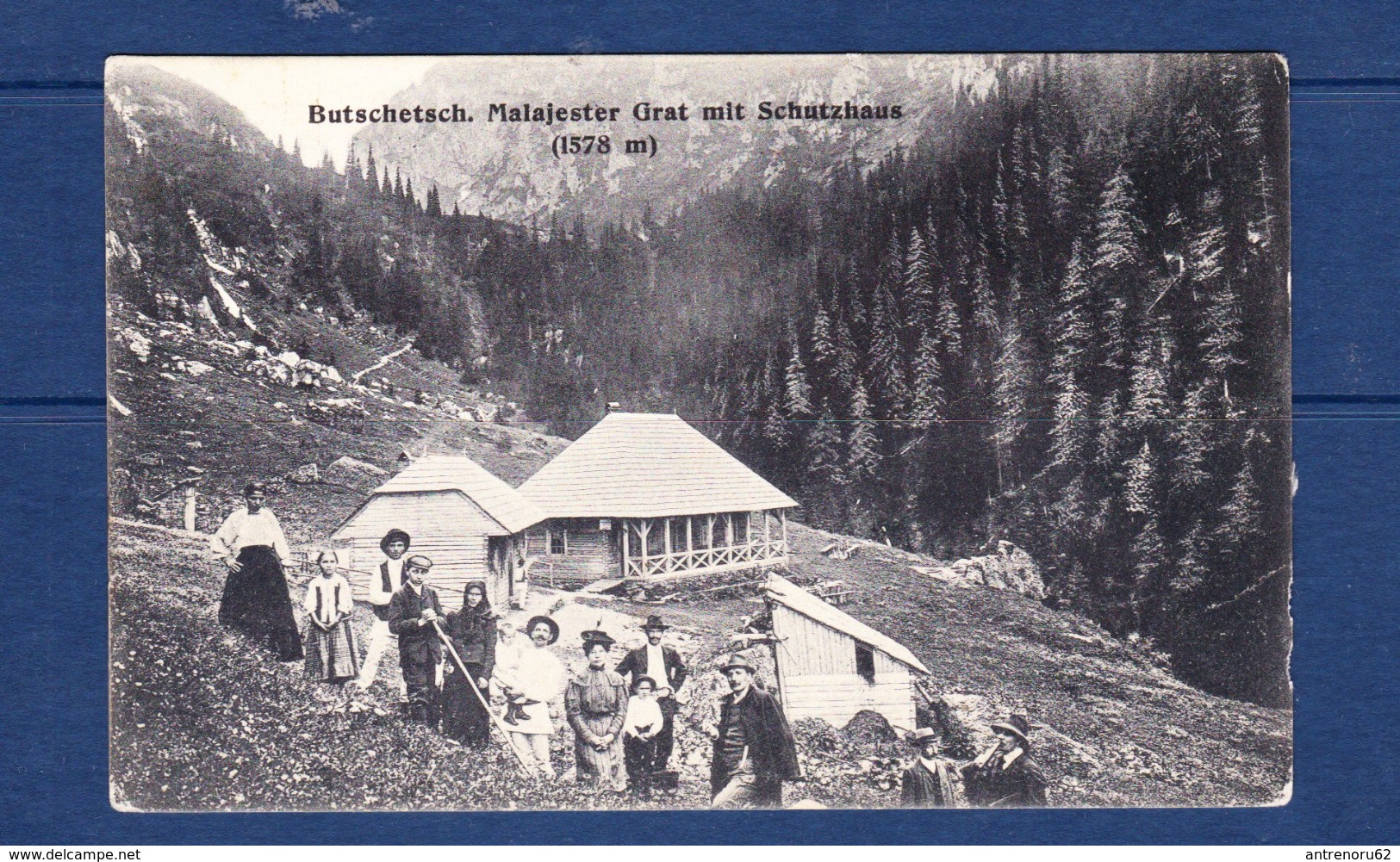 POSTCARD-ROMANIA-MUNTI-BUCEGI-1909-(BUTSCHETSCH-IN GERMANA)-SEE-SCAN - Romania