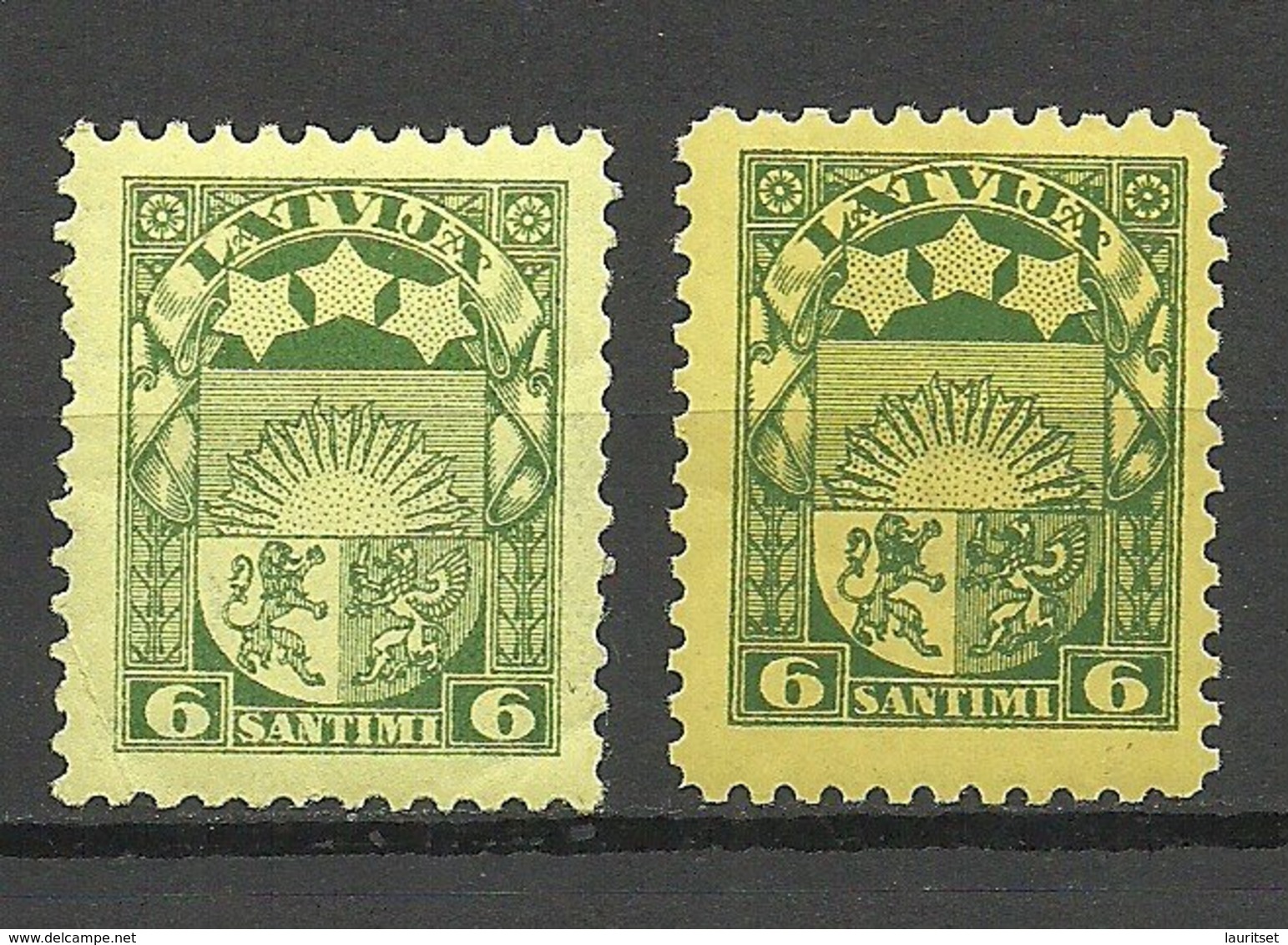 Latvia 1927/31 Michel 118 X + Y MNH - Lettonia